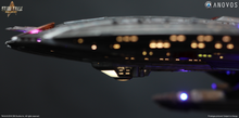 Load image into Gallery viewer, STAR TREK™: DISCOVERY — NCC-1227 U.S.S. Shenzhou Studio-Scale Starship Filming Miniature (Made to Order)