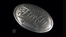 Load image into Gallery viewer, FIREFLY™ &quot;Engineered by Firefly&quot; Belt Buckle
